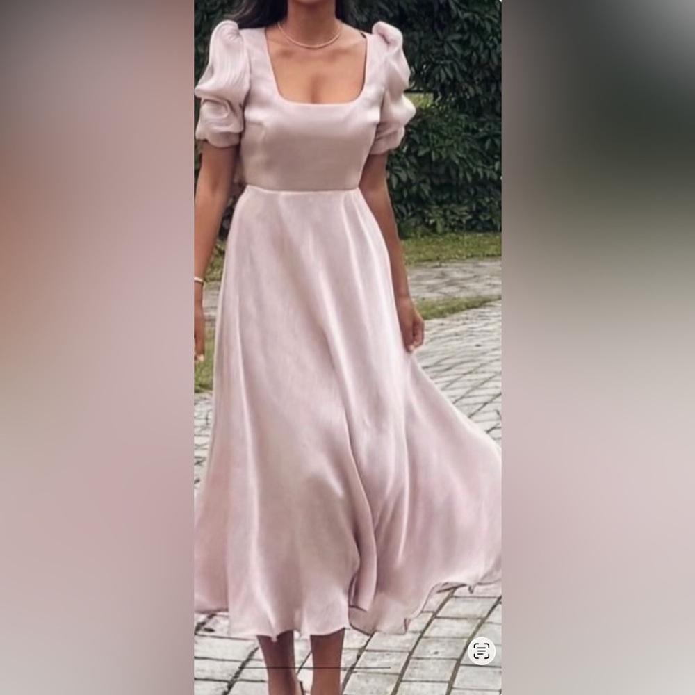 Elegant Mauve Maxi Dress for Women